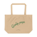 Large Girly Pop Eco Tote