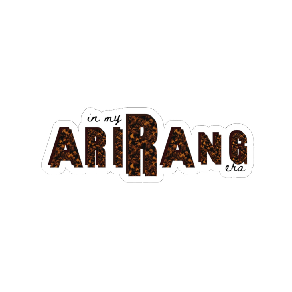 In My Arirang Era Leopard Sticker (ARMY Era Aesthetic Vinyl Sticker)