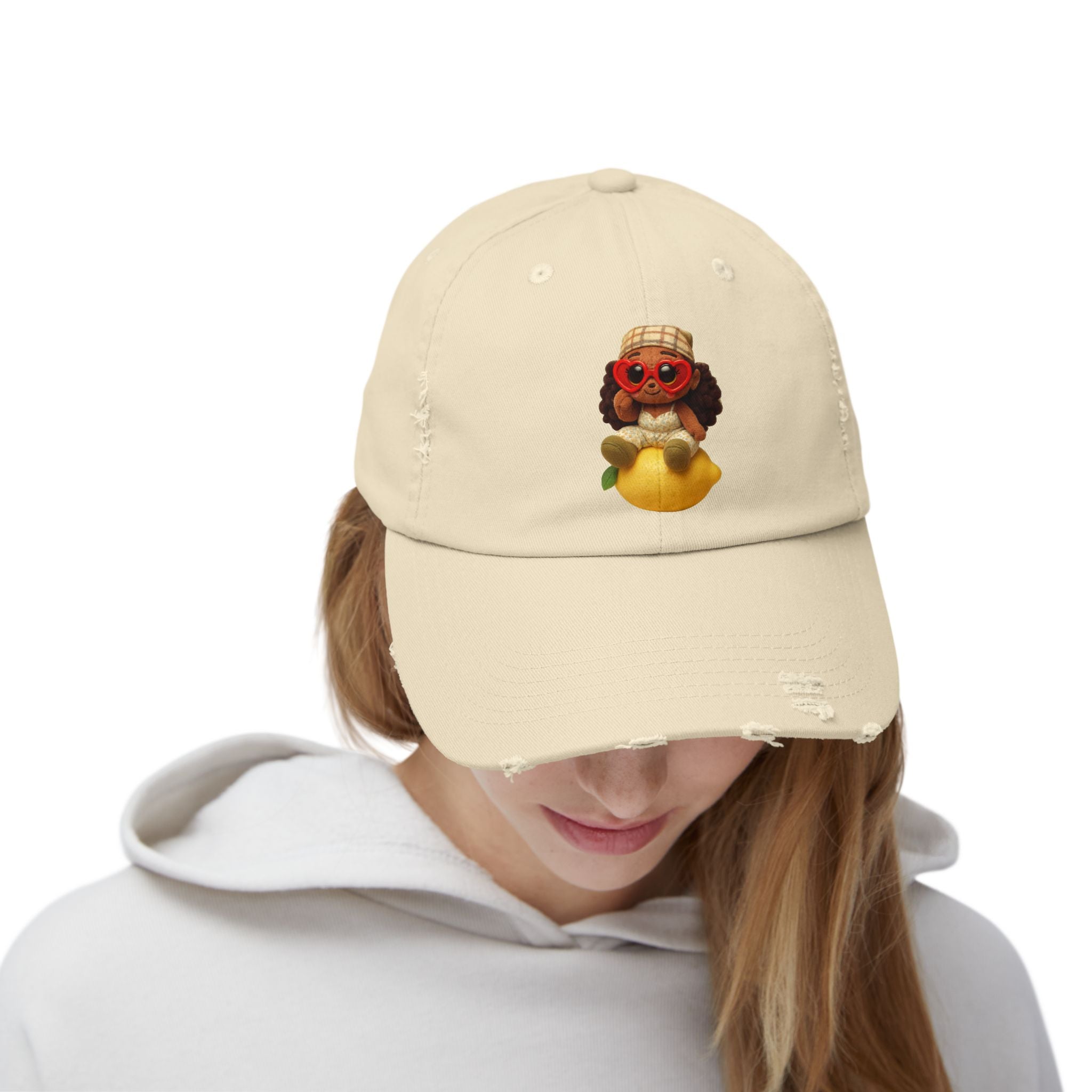 Distressed I.M plushy Baseball Cap