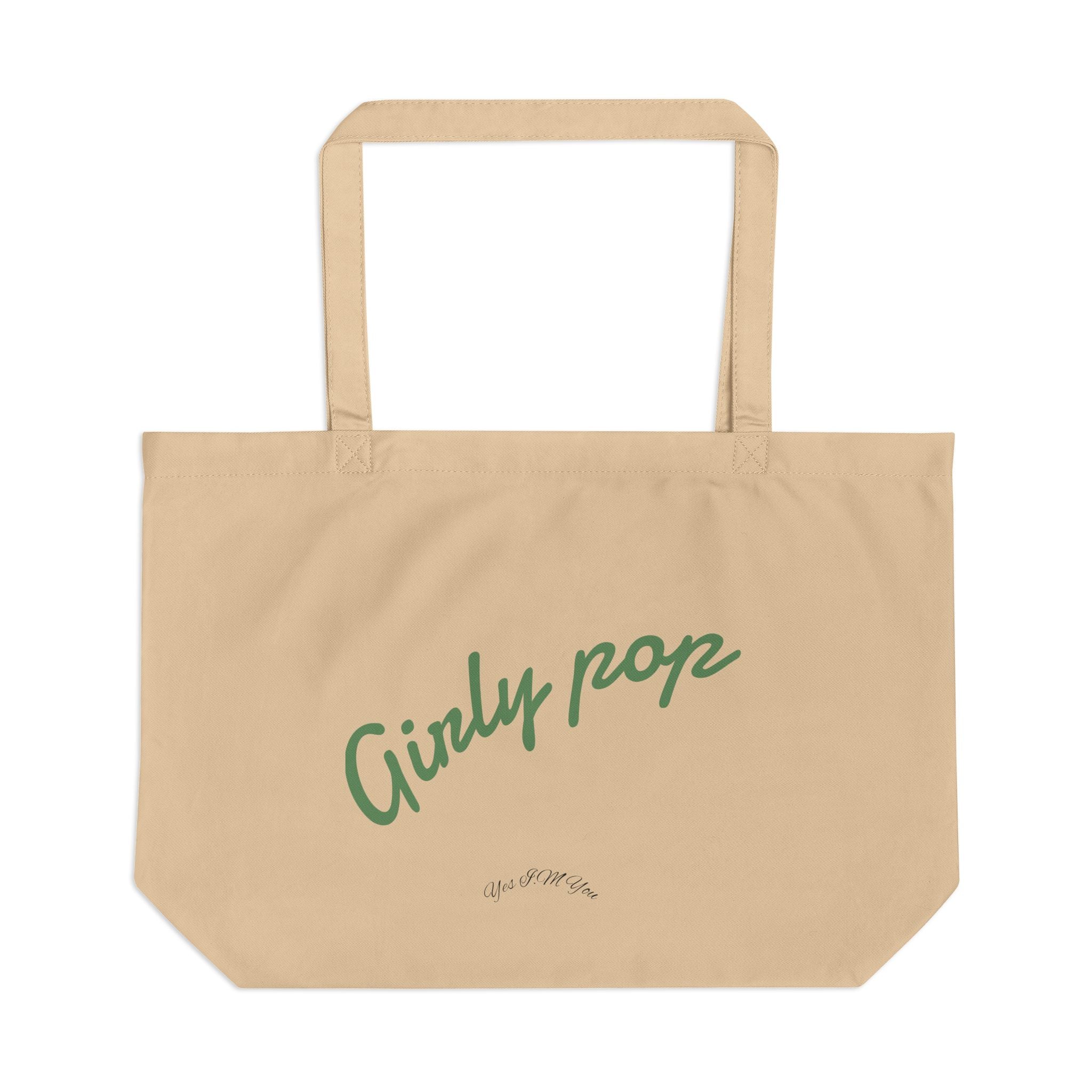 Large Girly pop Eco Tote