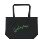 Large Girly Pop Eco Tote