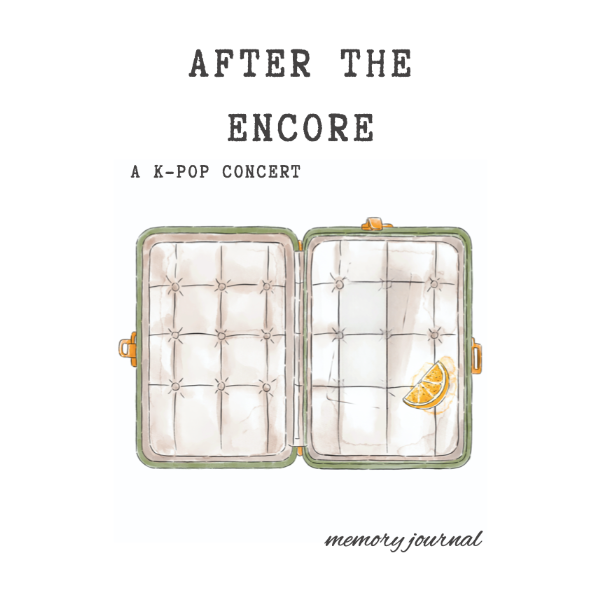 After the encore ! K-pop Concert Memory Journal ( Printable PDF )